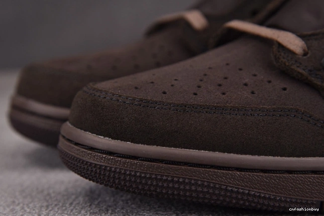 Jordan Travis 1 OG DM7866-202 Low Scott Air Brown x Velvet 1012